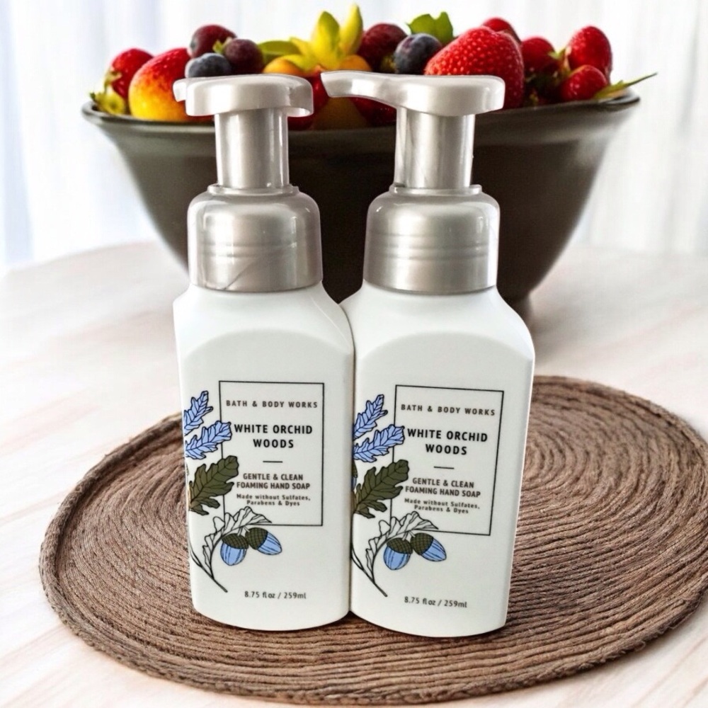 🆕White Orchid Woods Foaming Hand Soap